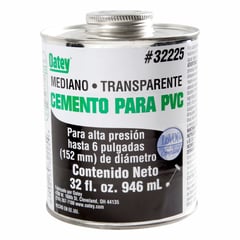 OATEY - Pegamento PVC 946ml Negro