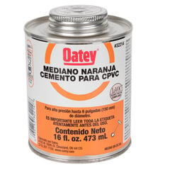 OATEY - Pegamento CPVC 473ml Naranja