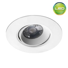 LIGHTECH - Spot LED Dirigible 10W 10.5cm Redondo Blanco Luz Cálida