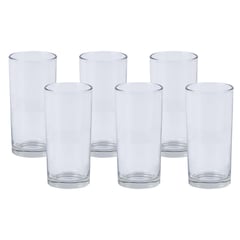 CASA BONITA - Set de 6 Vasos Económico 250ml