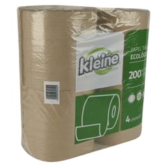 KLEINE WOLKE - Papel Toalla Marrón Ecológico Kleine 4 rollos 200m