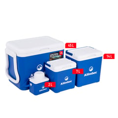 KLIMBER - Combo Cooler 4 Piezas Azul