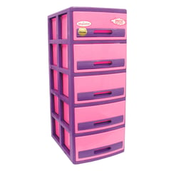 MAGICPLAST - Cómoda Cabinet X5 Barbie Fucsia