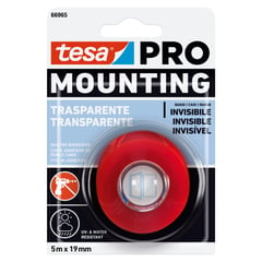 TESA - Cinta Doble Faz Resistente a Temperaturas 19 mm x 5 m