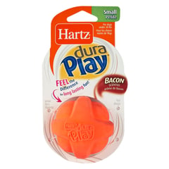 HARTZ - Pelota para Perros Látex Naranja 6x6x6cm