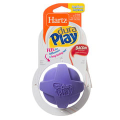 HARTZ - Pelota para Perros Látex Morado 8.5x8.5x8.5cm