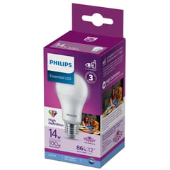 PHILIPS - Foco LED Bulbo A65 E27 14W Luz Blanca