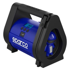 SPARCO - Compresor de Aire 12V + Medidor Digiral de Neumáticos