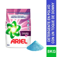 ARIEL - Detergente en Polvo Toque Downy 8 kg.