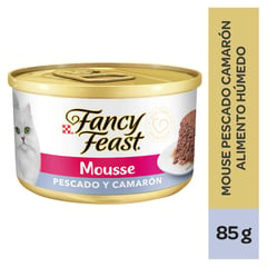 FANCY FEAST - Alimento Humedo Gatos 85gr Pescado/Camarón