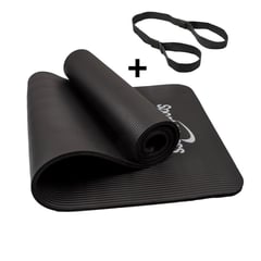 SPORTFITNESS - Colchoneta NBR 10mm Negro