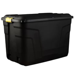 STRATA - Caja Organizadora con Ruedas 190L Negro