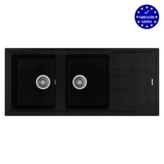 TEKA - Lavadero Stone E 80 B-TG NEGRO