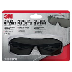 3M - Lentes de Seguridad para Anteojos Luna Oscura