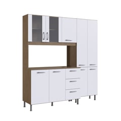 GENIALFLEX - Mueble de Cocina Alacena Sara 177x47x191cm