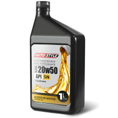 AUTOSTYLE - Aceite para Motor SAE 20W50 1 Litro