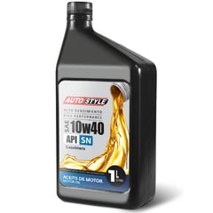 AUTOSTYLE - Aceite para Motor SAE 10W40 1 Litro