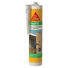 SIKA - Silicona Acética Puerta Y Ventanas Sikasil E Transp x 280ml