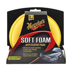 MEGUIARS - Aplicador Poliespuma para Auto Pack x2Unidades