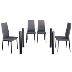 JUST HOME COLLECTION - Juego de Comedor Shade 4 Sillas