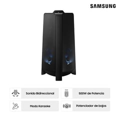 SAMSUNG - Torre de Sonido Bluetooth 500W MX-T50/PE