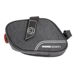 MOMO - Bolso de Asiento con Luz Para Bicicletas Color Negro