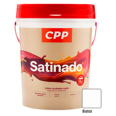 Pintura CPP Látex Satinado Blanco 4GL