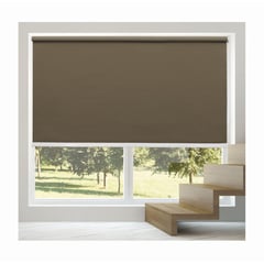 PLASTILISTO - Cortina Enrollable Blackout 180x210cm Café