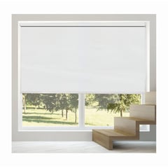 PLASTILISTO - Cortina Enrollable Blackout 100x160cm Ivory