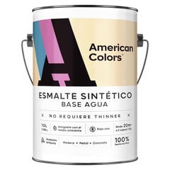 AMERICAN COLORS - Esmalte al Agua Pastel 1GL