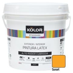 KOLOR - Pintura Latex Standar Sunset 1GL