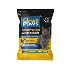 CLAWS & PAWS - Arena Natural Carbón Gato 10 kg