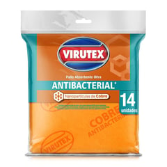 Paño Antibacterial Cobre x14 unidades