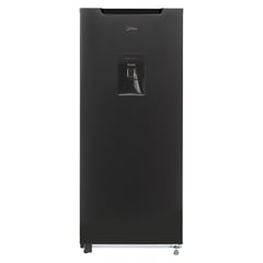 MIDEA - Refrigeradora 187L Top Freezer Grafito MDRD190ANLXW-PE