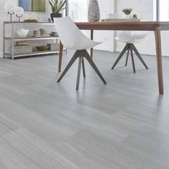 DECOKASA - Piso PvC Autoadhesivo Eucalipto Gris 1.6mm 91.4x15.2cm 5m2