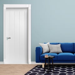 DIMFER - Puerta Interior Cairo 60x207cm Blanco