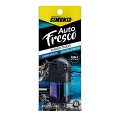 SIMONIZ - Ambientador Líquido Dúo Auto Fresco 4,5ml