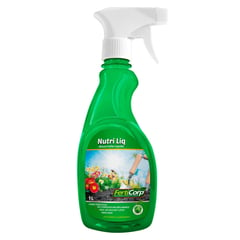 FERTICORP - Fertilizante Líquido con Pulverizador 1L Nitrógeno, fosforo y potasio 10 cm7 cm28 cm