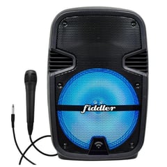 FIDDLER - Parlante Karaoke Bluetooth 12" Micrófono FD-PKBT12