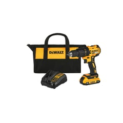 DEWALT - Taladro Percutor Inalámbrico 20V DCD7781D1-B2 + Bateria 2Ah + Cargador + Bolso Lona