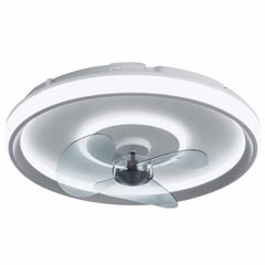 ILUMA - Plafón Ventilador Decorativo 3 Temperaturas De Luz 50W