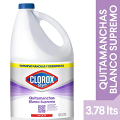 CLOROX - Quitamanchas Ropa Blanca 3.8L