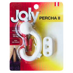 JOLY - Percha II para uso pesado blanco