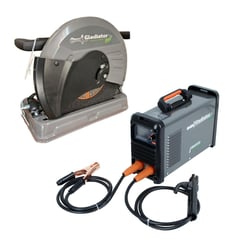 GLADIATOR - Soldadora Inverter 200a-220V y tronzadora