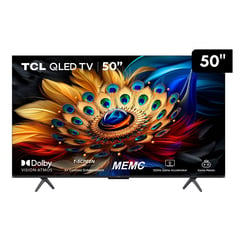 TCL - Google TV 50" QLED 4K 50C655