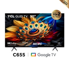 Google TV 50" QLED 4K 50C655