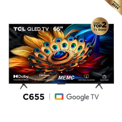 Televisor 65" 65C655 QLED Google TV 4K Ultra HD