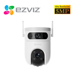 EZVIZ - Cámara H9C 5Mp + 5Mp Binocular Wifi Exterior Giratoria 360