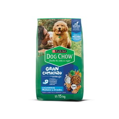 DOG CHOW - Gran Comienzo Cachorros Raza Mediana y Grande 15Kg