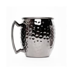 FTA - Mug De Acero Inoxidable Negro Brillante 500Ml